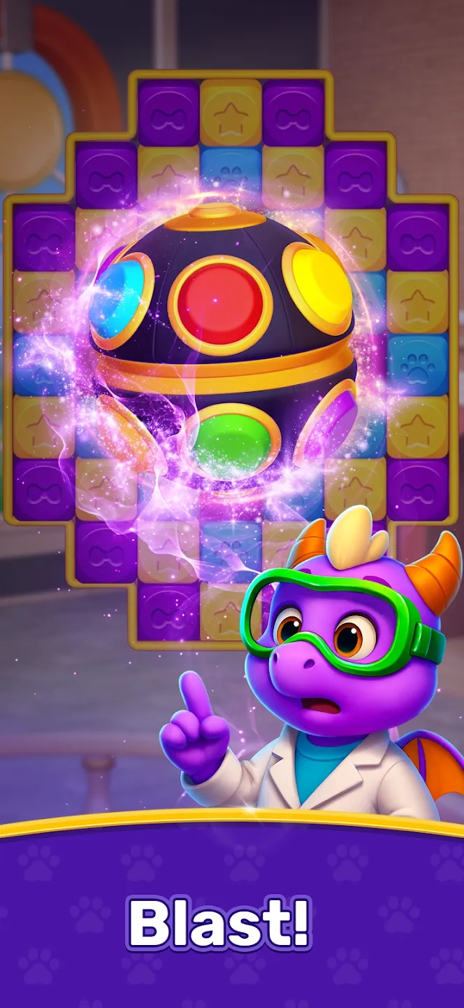 Wyświetlanie specjalnych run i efektów wybuchu